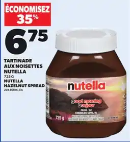 Provigo NUTELLA HAZELNUT SPREAD, 725 G offer