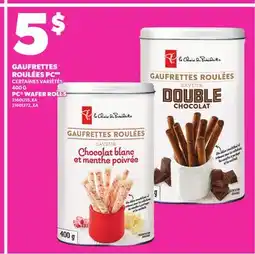 Provigo PC WAFER ROLLS, 400 G offer