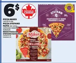 Provigo MIKES PIZZA, 720-871 G OR STEFANO FAITA PIZZA, 392-429 G offer
