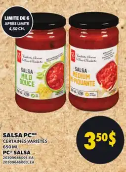 Provigo PC SALSA, 650 ML offer