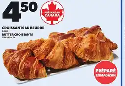 Provigo BUTTER CROISSANTS, 6 UN offer