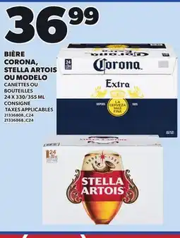 Provigo BIÈRE CORONA, STELLA ARTOIS OU MODELO, 24 X 330/355 ML offer