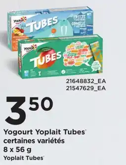 Provigo YOPLAIT TUBES , 8 X 56 G offer