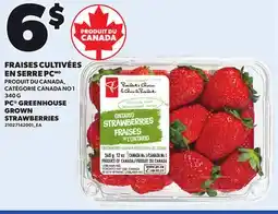 Provigo PC GREENHOUSE GROWN STRAWBERRIES, 340 G offer
