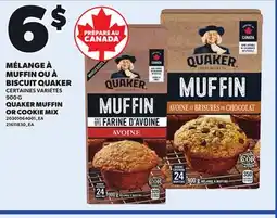 Provigo QUAKER MUFFIN OR COOKIE MIX, 900 G offer