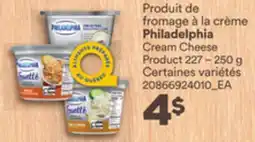 Provigo PHILADELPHIA CREAM CHEESE PRODUCT 227 – 250 G offer