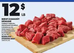 Provigo BONELESS STEWING BEEF offer