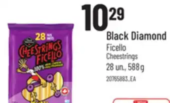 Provigo BLACK DIAMOND FICELLO CHEESTRINGS 28 UN., 588 G offer