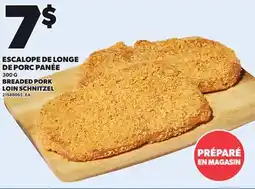 Provigo BREADED PORK LOIN SCHNITZEL, 300 G offer