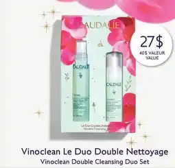 Jean Coutu CAUDALIE Vinoclean Double Cleansing Duo Set offer