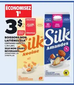 Provigo SILK NON-DAIRY BEVERAGES offer