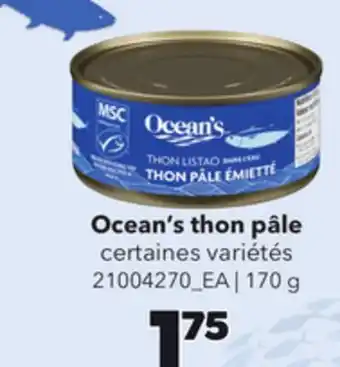 Provigo OCEAN'S THON PÂLE, 170 G offer