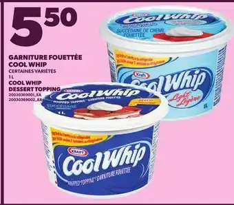 Provigo COOL WHIP DESSERT TOPPING, 1 L offer