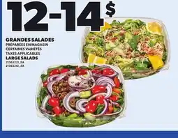 Provigo LARGE SALADS offer