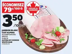 Provigo ALPINA GF COOKED WHITE HAM offer