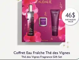 Jean Coutu CAUDALIE Thé des Vignes Fragrance Gift Set offer