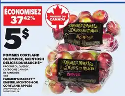 Provigo FARMER'S MARKET EMPIRE, MCINTOSH OR CORTLAND APPLES, 4 LB offer