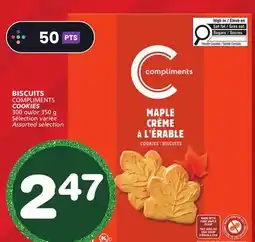 Marches Tradition COMPLIMENTS COOKIES offer