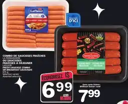 Marches Tradition LA FERNANDIÈRE FRESH SAUSAGE COMBO FRESH SAUSAGE COMBO OR LAFLEUR BREAKFAST SAUSAGES offer