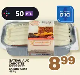 Marches Tradition TOP DESSERT CARROT CAKE offer