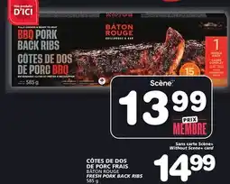 Marches Tradition FRESH PORK BACK RIBS offer