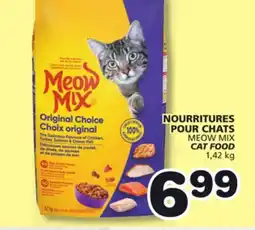 Marches Tradition MEOW MIX CAT FOOD offer