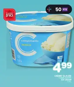 Marches Tradition COMPLIMENTS ICE CREAM offer