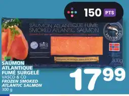 Marches Tradition Vasco & Co FROZEN SMOKED ATLANTIC SALMON offer