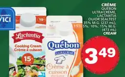 Marches Tradition ULTRA CRÈME, LACTANTIA OR SEALTEST CREAM offer