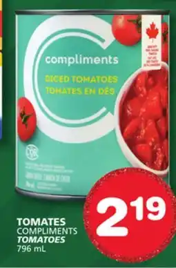 Marches Tradition COMPLIMENTS TOMATOES offer