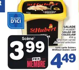 Marches Tradition ST-HUBERT SALAD OR COLESLAW offer