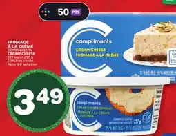 Marches Tradition COMPLIMENTS CREAM CHEESE offer