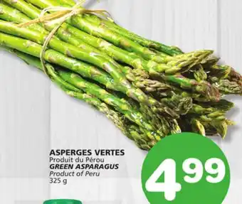 Marches Tradition GREEN ASPARAGUS offer