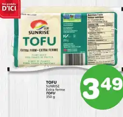 Marches Tradition SUNRISE Extra ferme TOFU offer