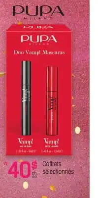 Uniprix PUPA Coffrets sélectionnés offer