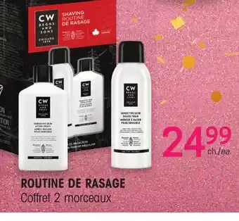 Uniprix CW BEGGS AND SONS Coffret 2 morceaux offer