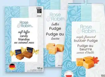 Uniprix Rose & Robin Friandise au caramel mou offer