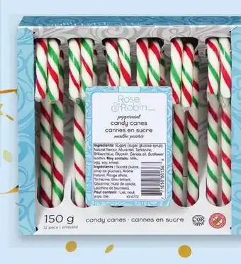 Uniprix ROSE & ROBIN Cannes en sucre offer