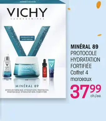 Uniprix MINÉRAL 89 PROTOCOLE HYDRATATION FORTIFIÉE Coffret 4 morceaux offer