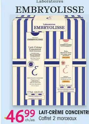 Uniprix Laboratoires Embryolisse LAIT-CRÈME CONCENTRÉ offer