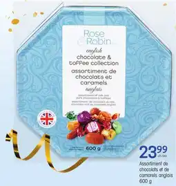 Uniprix Assortiment de chocolats et de camarels anglais offer