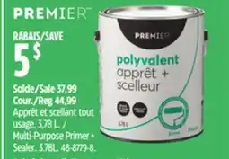 Canadian Tire Premier Multi-Purpose Primer + Sealer offer