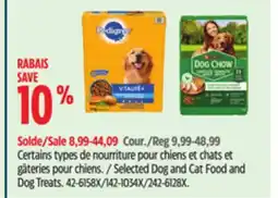 Canadian Tire Selected Dog and Cat Food and Dog Treats offer