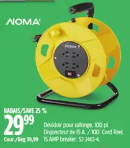 Canadian Tire Noma 100´ Cord Reel offer