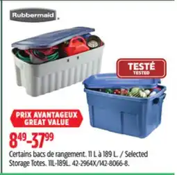 Canadian Tire Selected Storage Totes offer