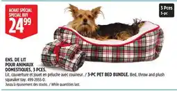 Canadian Tire 3-PC PET BED BUNDLE offer