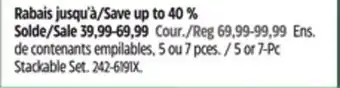 Canadian Tire 5 or 7-Pc offer