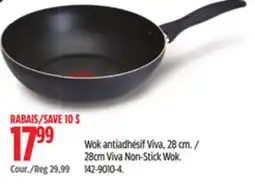 Canadian Tire 28cm Viva Non-Stick Wok offer