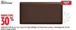 Canadian Tire For Living Anti-Fatigue Mat, 20 x 38˝. Brown or offer