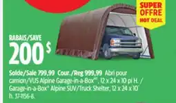 Canadian Tire Truck Shelter, 12 x 24 x 10´ h offer